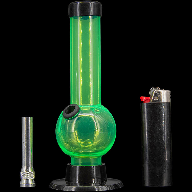 JM Enterprises 6" Acrylic Bubble Bong - Multiple Colors JM Enterprises