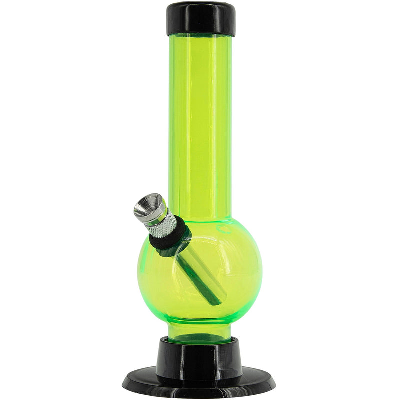 JM Enterprises 6" Acrylic Bubble Bong - Multiple Colors JM Enterprises