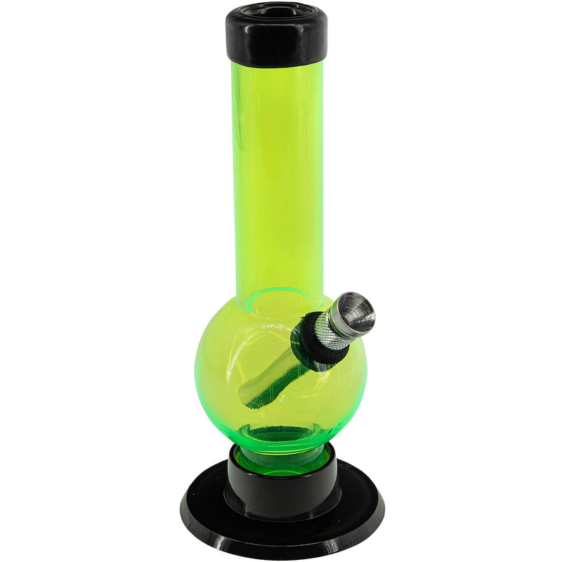 JM Enterprises 6" Acrylic Bubble Bong - Multiple Colors JM Enterprises