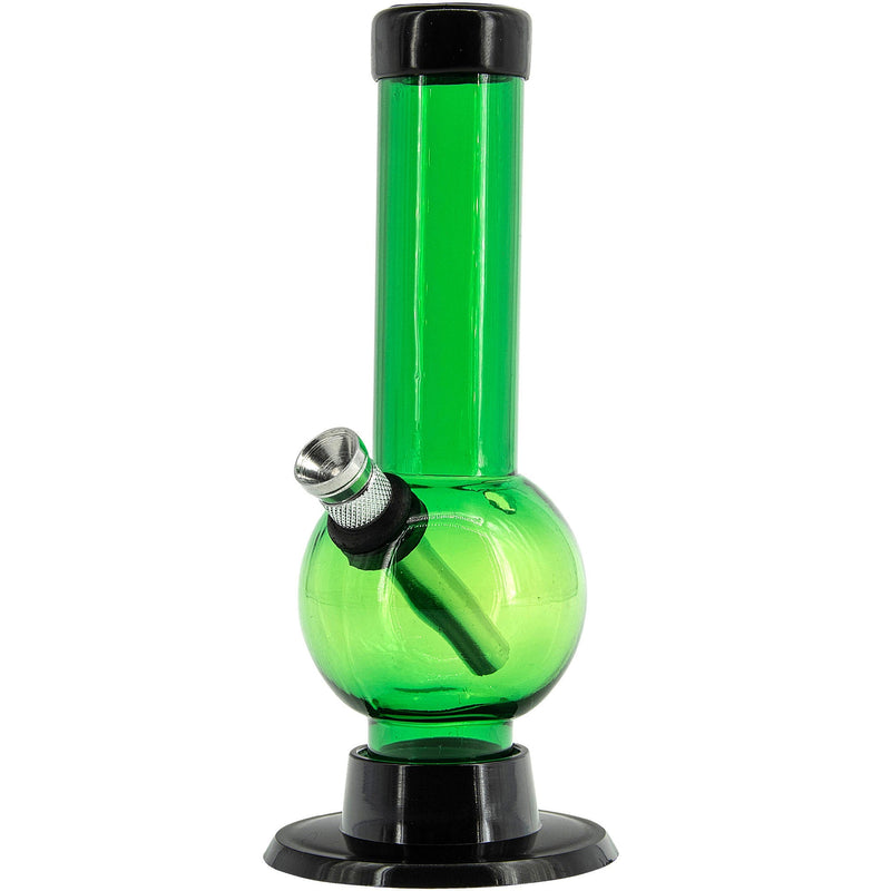 JM Enterprises 6" Acrylic Bubble Bong - Multiple Colors JM Enterprises