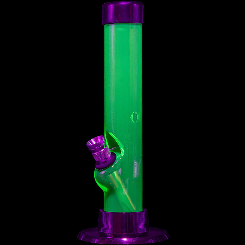 JM Enterprises 6" Acrylic Straight Tube Bong - Multiple Colors JM Enterprises