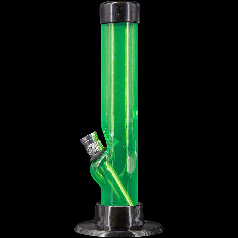 JM Enterprises 6" Acrylic Straight Tube Bong - Multiple Colors JM Enterprises