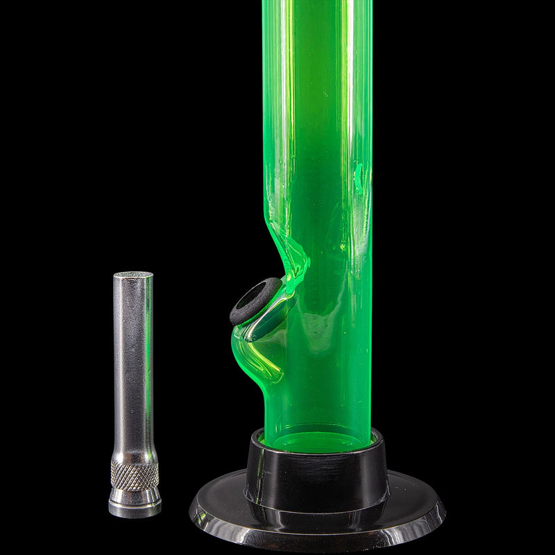 JM Enterprises 6" Acrylic Straight Tube Bong - Multiple Colors JM Enterprises