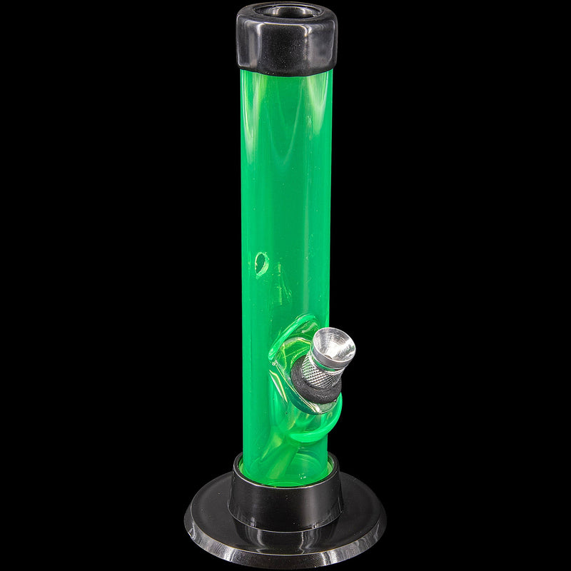 JM Enterprises 6" Acrylic Straight Tube Bong - Multiple Colors JM Enterprises