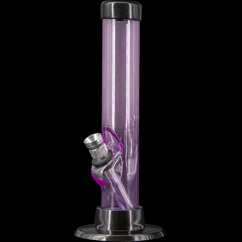 JM Enterprises 6" Acrylic Straight Tube Bong - Multiple Colors JM Enterprises