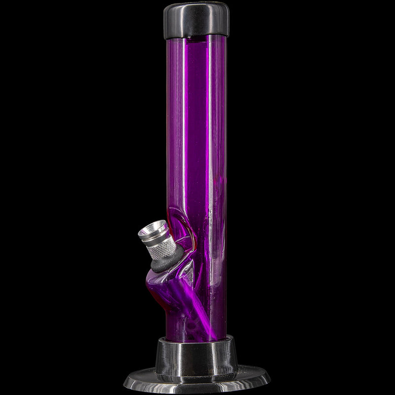 JM Enterprises 6" Acrylic Straight Tube Bong - Multiple Colors JM Enterprises