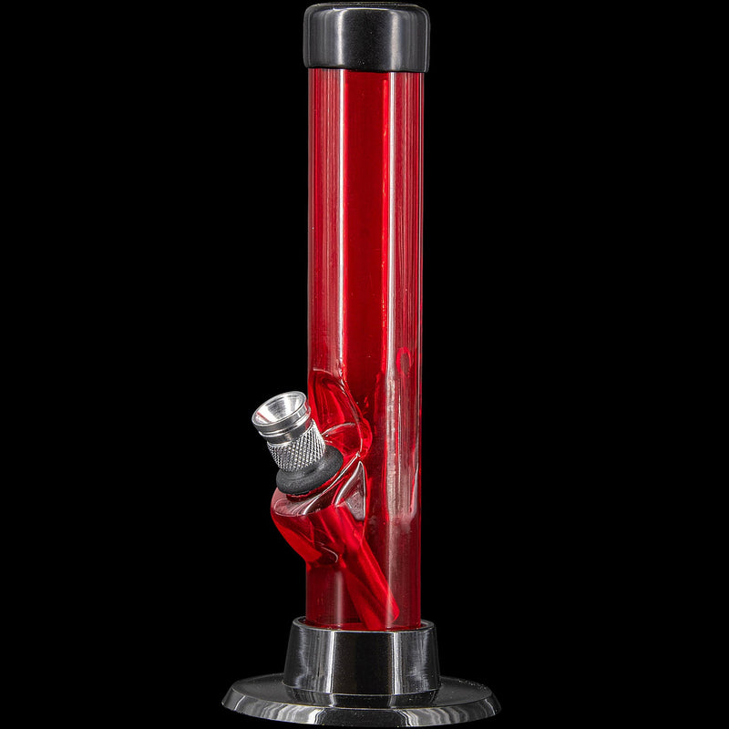 JM Enterprises 6" Acrylic Straight Tube Bong - Multiple Colors JM Enterprises