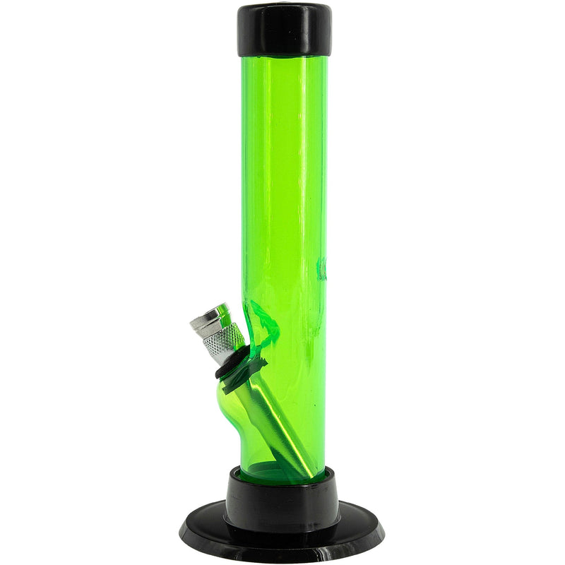 JM Enterprises 6" Acrylic Straight Tube Bong - Multiple Colors JM Enterprises