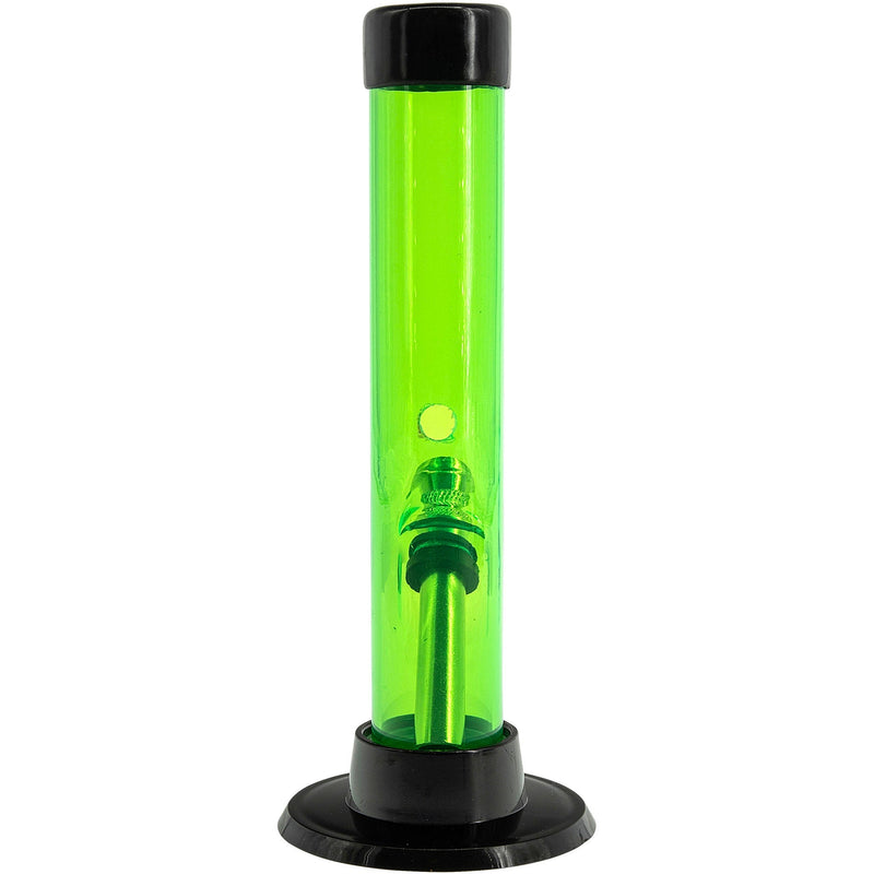 JM Enterprises 6" Acrylic Straight Tube Bong - Multiple Colors JM Enterprises