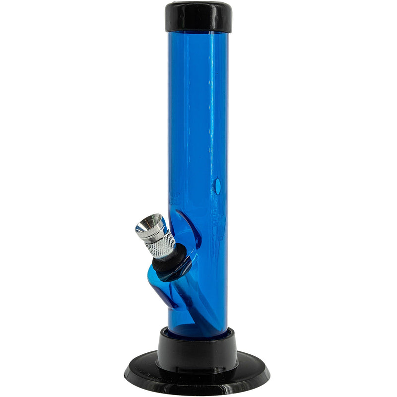 JM Enterprises 6" Acrylic Straight Tube Bong - Multiple Colors JM Enterprises