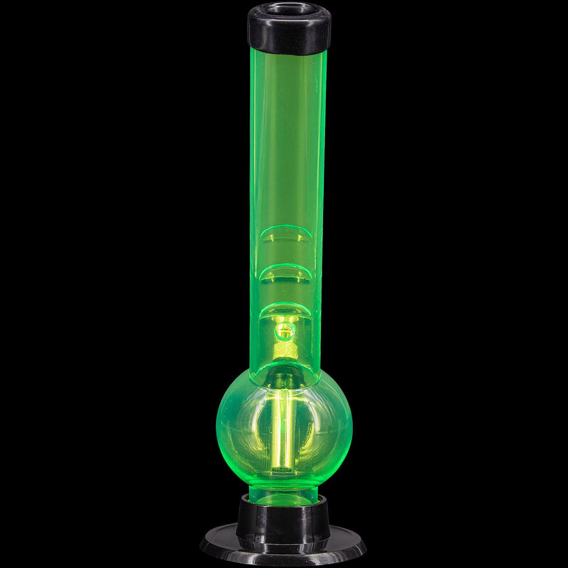 JM Enterprises 8" Acrylic Angled Neck Bubble Bong - Multiple Colors JM Enterprises