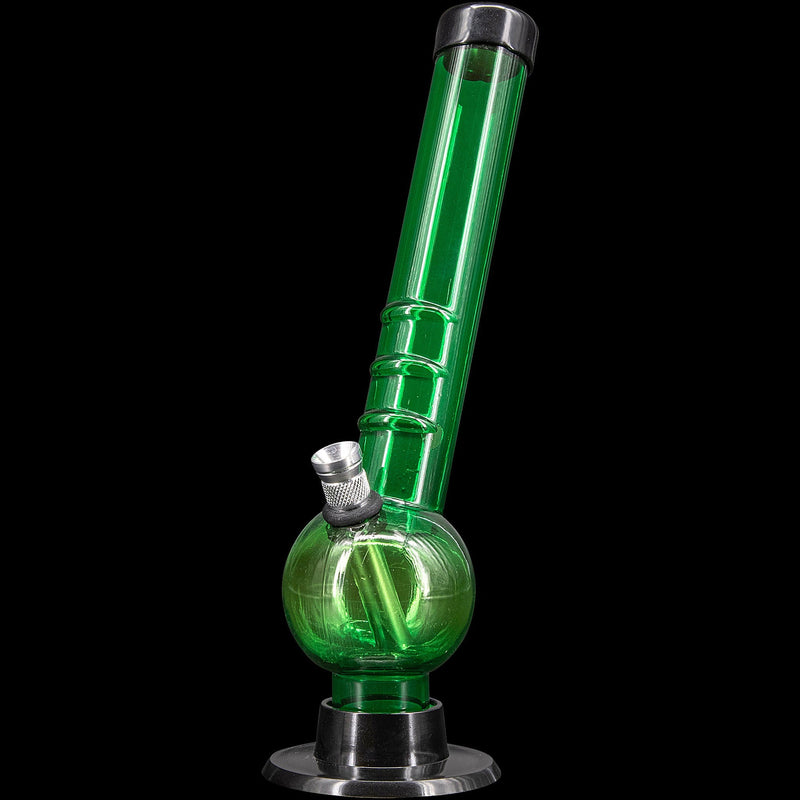 JM Enterprises 8" Acrylic Angled Neck Bubble Bong - Multiple Colors JM Enterprises