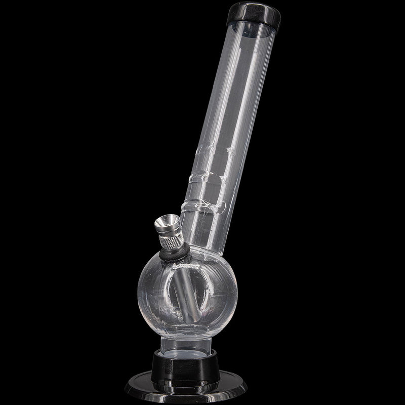 JM Enterprises 8" Acrylic Angled Neck Bubble Bong - Multiple Colors JM Enterprises