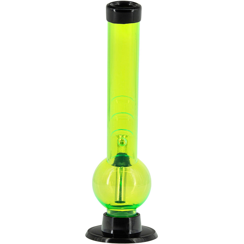 JM Enterprises 8" Acrylic Angled Neck Bubble Bong - Multiple Colors JM Enterprises