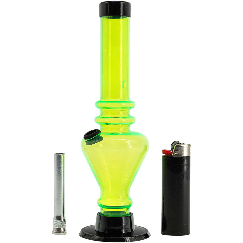 JM Enterprises 8" Acrylic Blossom Bong - Multiple Colors JM Enterprises