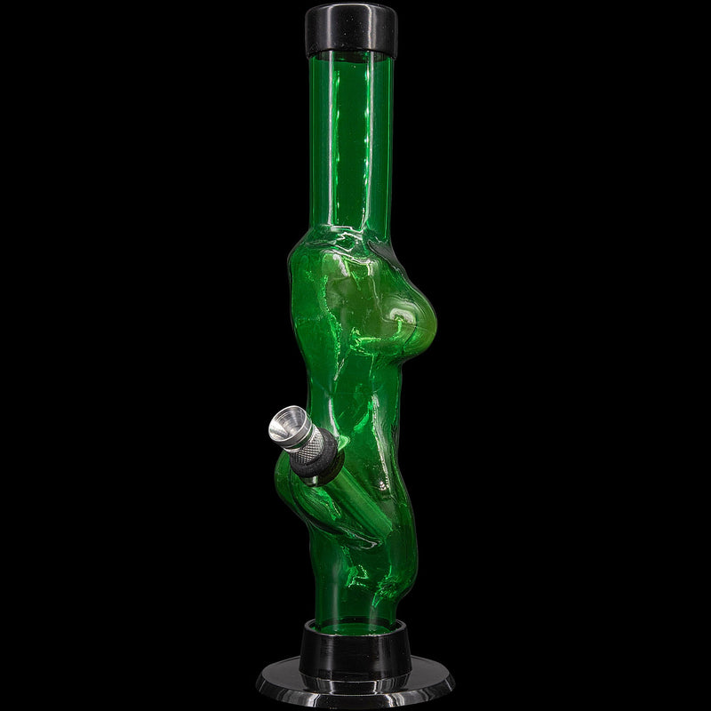 JM Enterprises 8" Acrylic Lady Contour Bong - Multiple Colors JM Enterprises