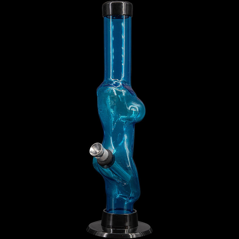 JM Enterprises 8" Acrylic Lady Contour Bong - Multiple Colors JM Enterprises