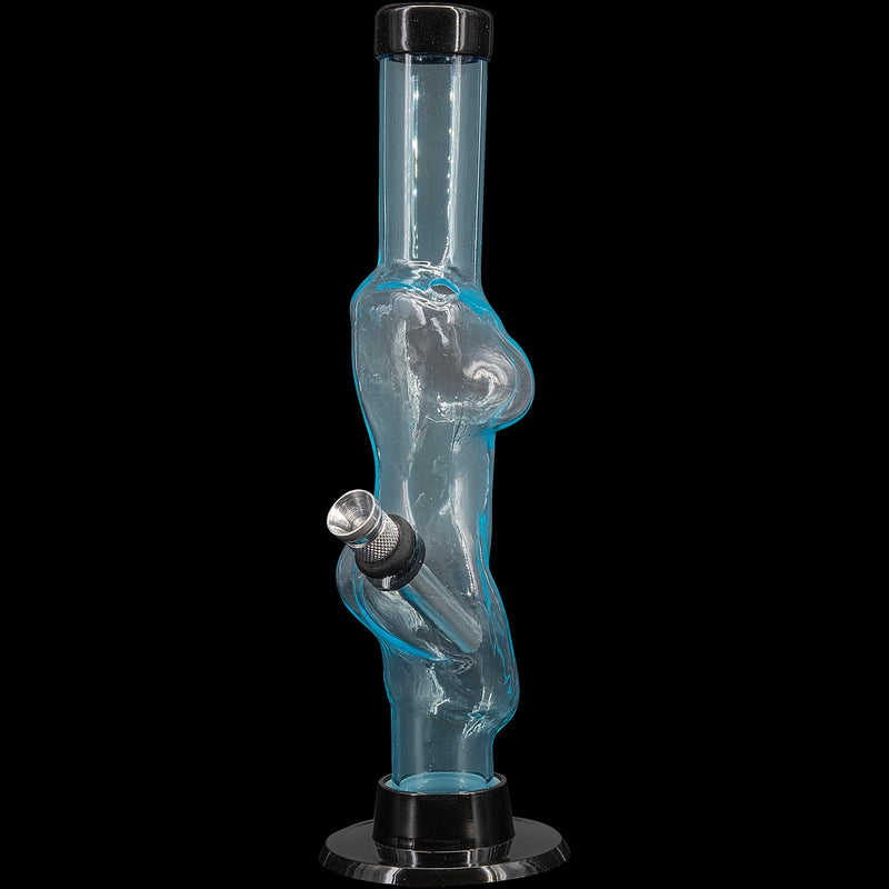 JM Enterprises 8" Acrylic Lady Contour Bong - Multiple Colors JM Enterprises