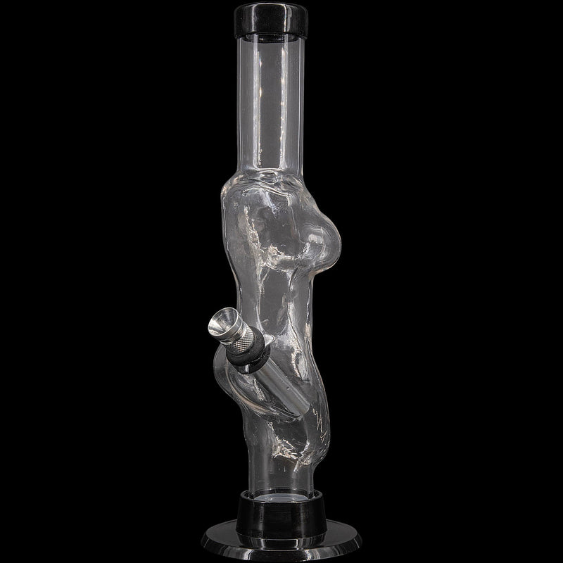 JM Enterprises 8" Acrylic Lady Contour Bong - Multiple Colors JM Enterprises