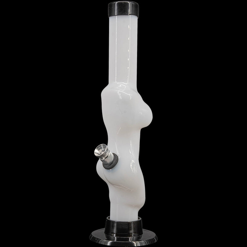 JM Enterprises 8" Acrylic Lady Contour Bong - Multiple Colors JM Enterprises