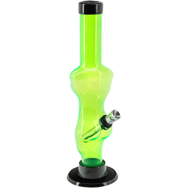 JM Enterprises 8" Acrylic Lady Contour Bong - Multiple Colors JM Enterprises