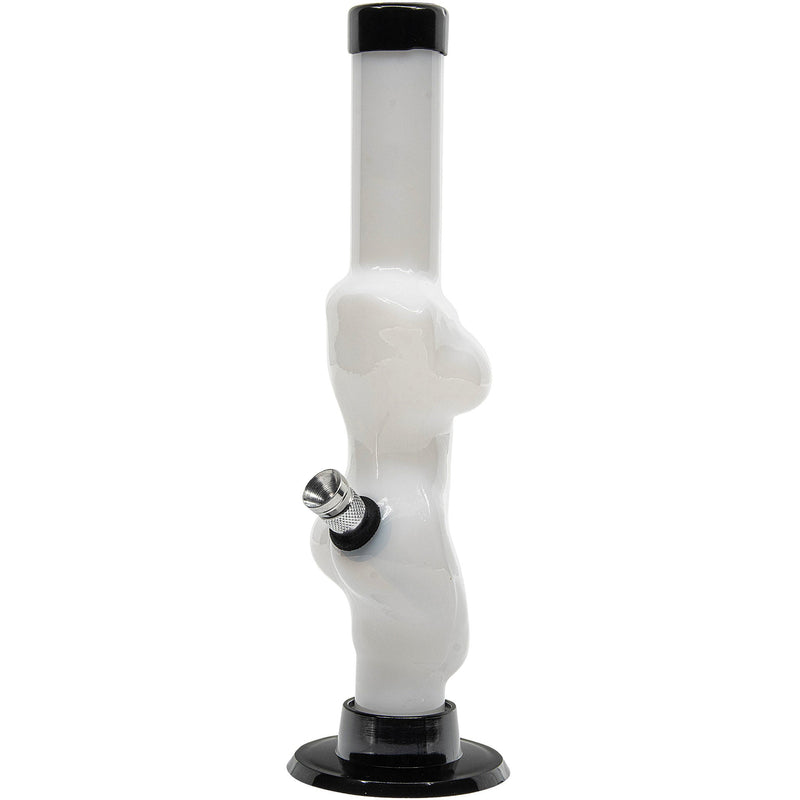 JM Enterprises 8" Acrylic Lady Contour Bong - Multiple Colors JM Enterprises