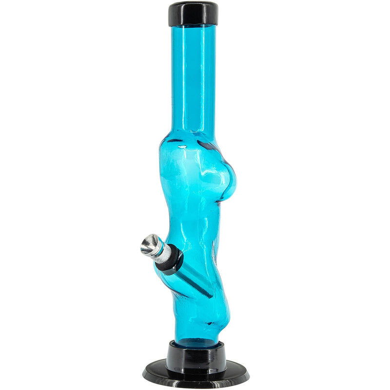 JM Enterprises 8" Acrylic Lady Contour Bong - Multiple Colors JM Enterprises