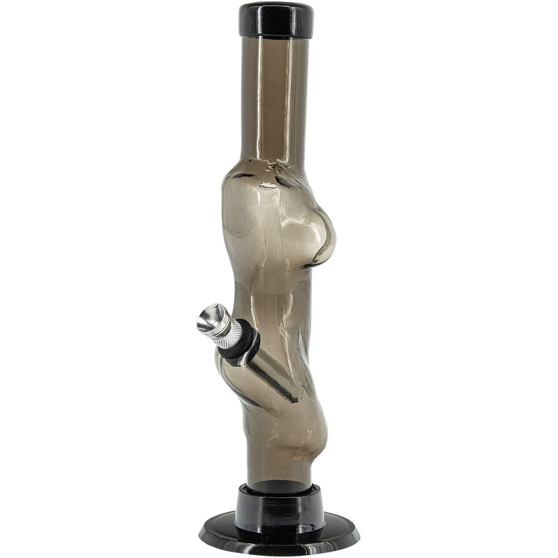 JM Enterprises 8" Acrylic Lady Contour Bong - Multiple Colors JM Enterprises