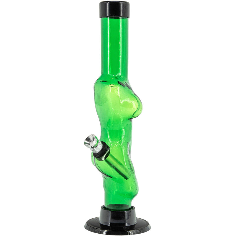 JM Enterprises 8" Acrylic Lady Contour Bong - Multiple Colors JM Enterprises