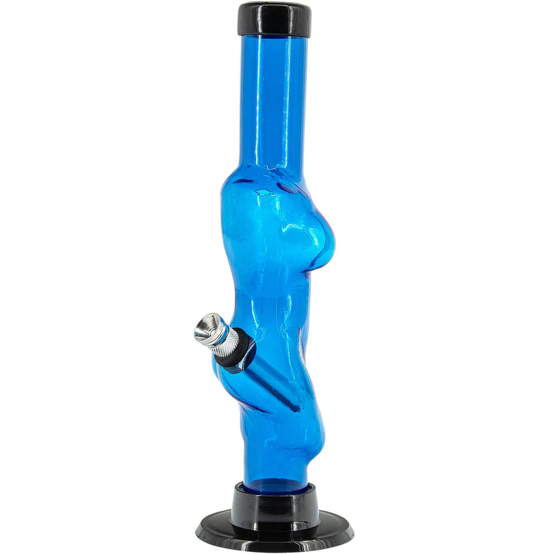 JM Enterprises 8" Acrylic Lady Contour Bong - Multiple Colors JM Enterprises