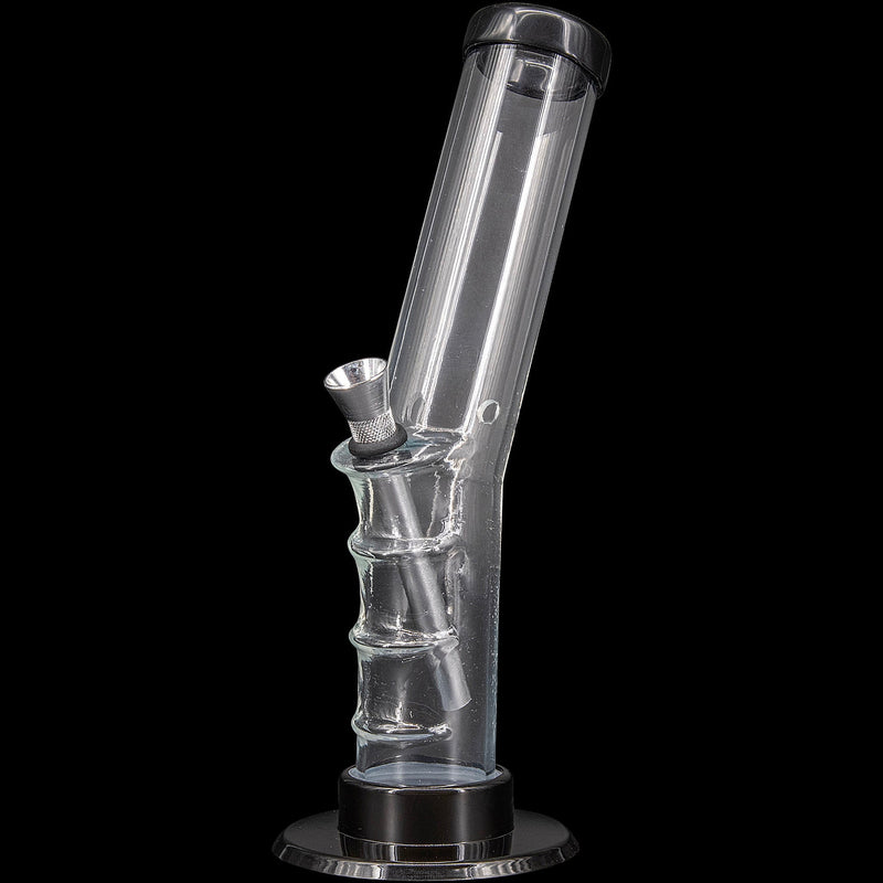 JM Enterprises 9-12" Acrylic Angled Straight Tube Bong - Multiple Colors JM Enterprises