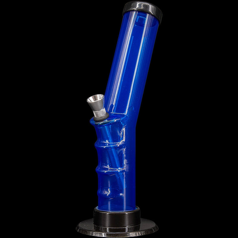 JM Enterprises 9-12" Acrylic Angled Straight Tube Bong - Multiple Colors JM Enterprises