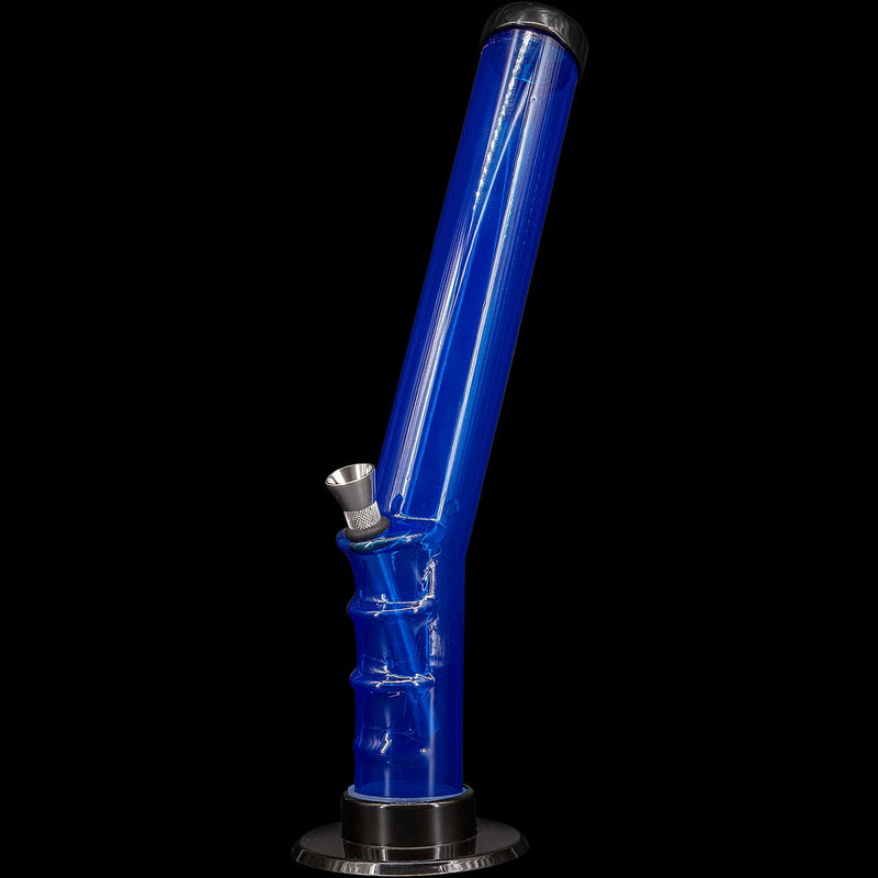 JM Enterprises 9-12" Acrylic Angled Straight Tube Bong - Multiple Colors JM Enterprises