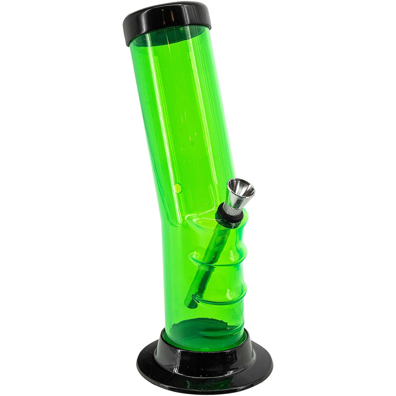 JM Enterprises 9-12" Acrylic Bent Neck Bong - Multiple Colors JM Enterprises