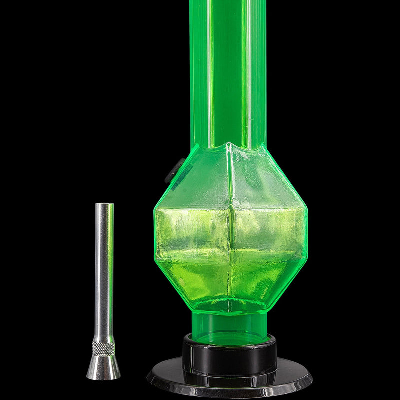 JM Enterprises 9-12" Acrylic Diamond Bong - Multiple Colors JM Enterprises