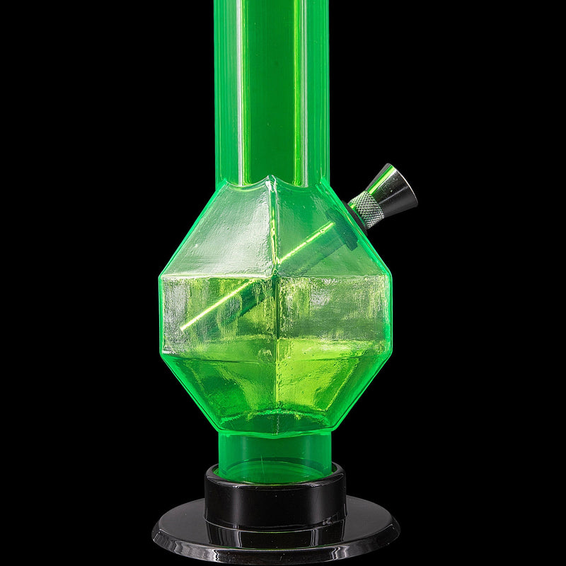 JM Enterprises 9-12" Acrylic Diamond Bong - Multiple Colors JM Enterprises