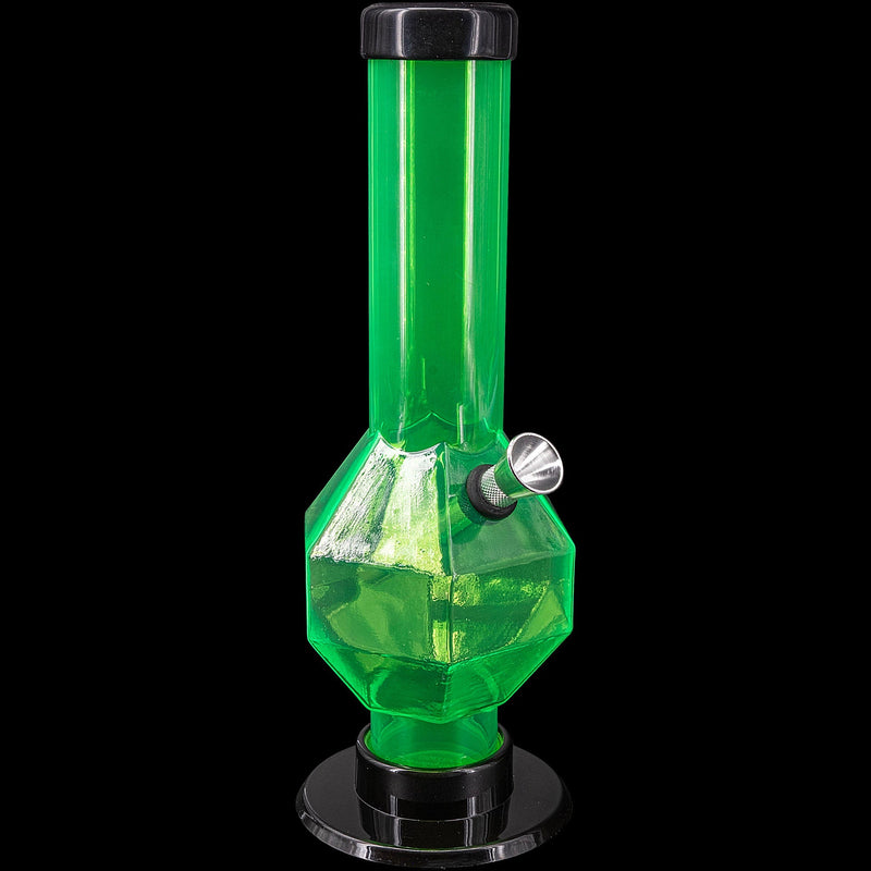 JM Enterprises 9-12" Acrylic Diamond Bong - Multiple Colors JM Enterprises