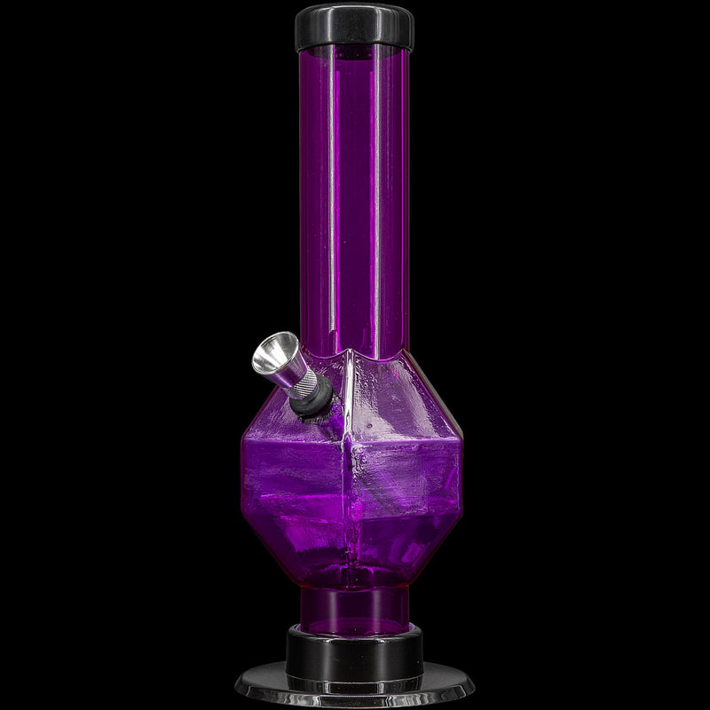 JM Enterprises 9-12" Acrylic Diamond Bong - Multiple Colors JM Enterprises