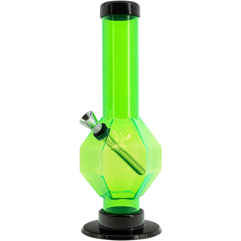 JM Enterprises 9-12" Acrylic Diamond Bong - Multiple Colors JM Enterprises