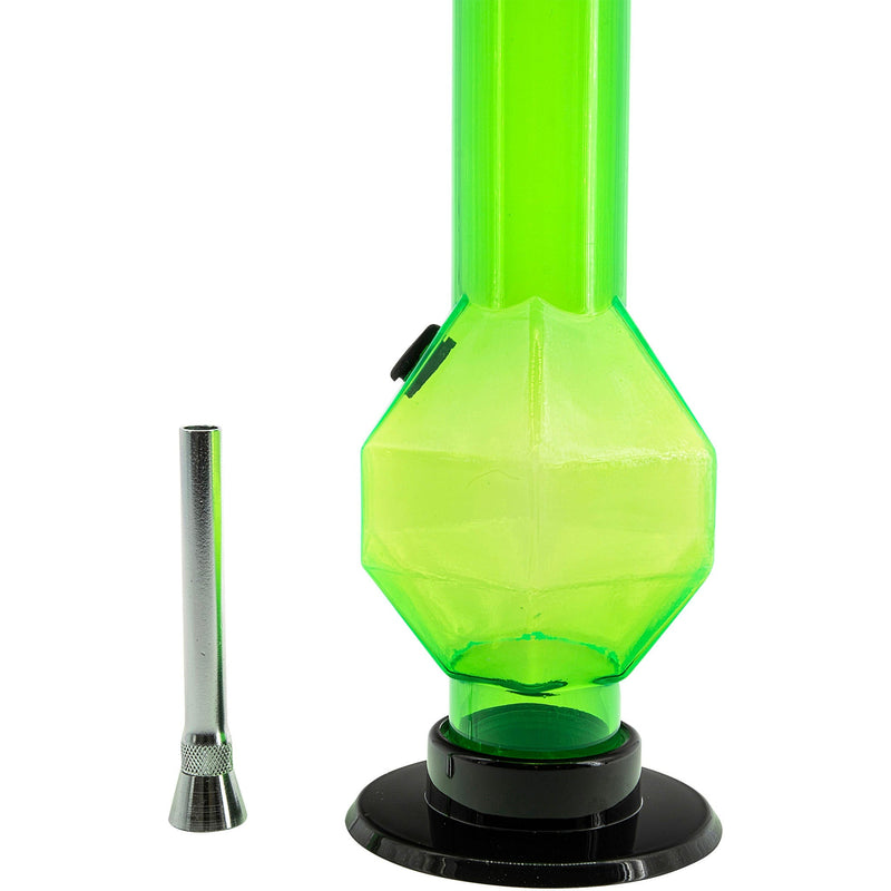 JM Enterprises 9-12" Acrylic Diamond Bong - Multiple Colors JM Enterprises