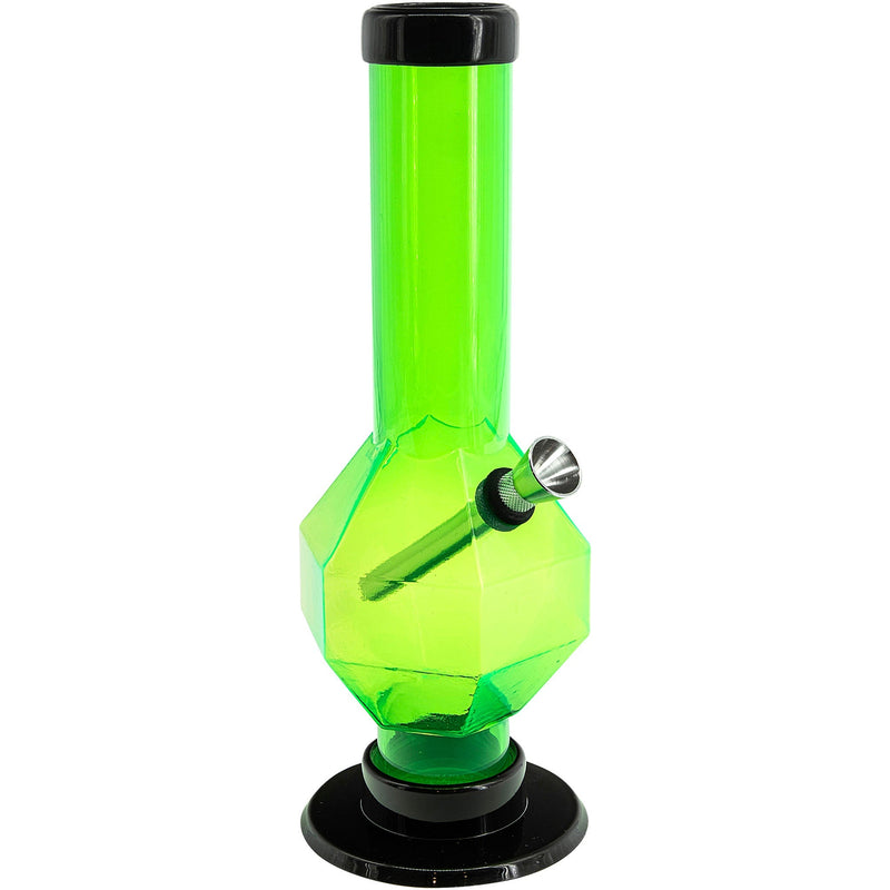 JM Enterprises 9-12" Acrylic Diamond Bong - Multiple Colors JM Enterprises