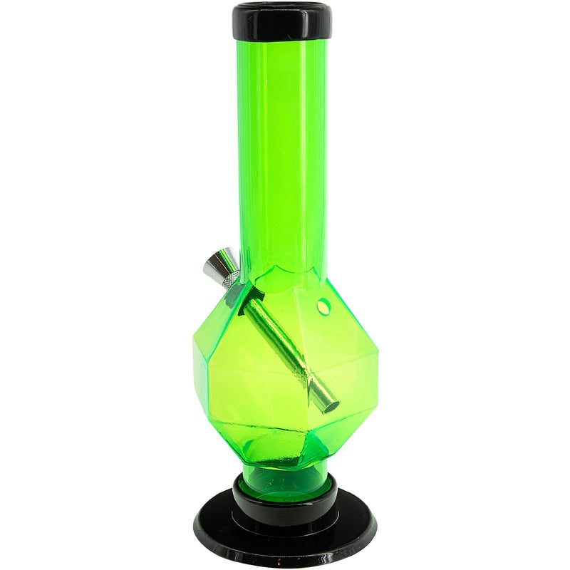 JM Enterprises 9-12" Acrylic Diamond Bong - Multiple Colors JM Enterprises