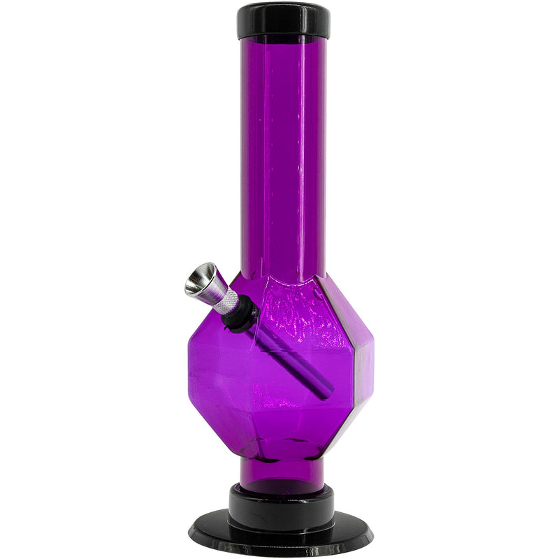 JM Enterprises 9-12" Acrylic Diamond Bong - Multiple Colors JM Enterprises