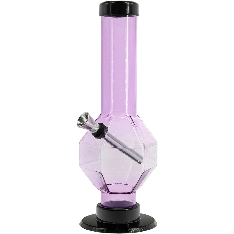 JM Enterprises 9-12" Acrylic Diamond Bong - Multiple Colors JM Enterprises