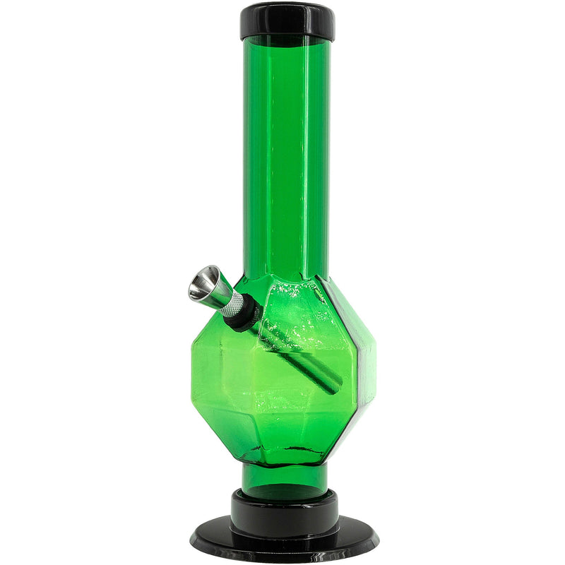 JM Enterprises 9-12" Acrylic Diamond Bong - Multiple Colors JM Enterprises