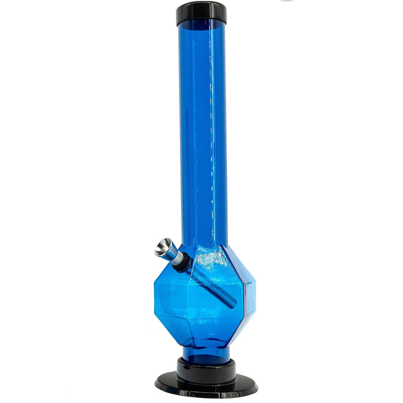 JM Enterprises 9-12" Acrylic Diamond Bong - Multiple Colors JM Enterprises