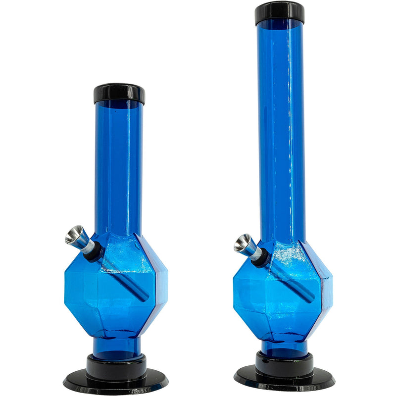 JM Enterprises 9-12" Acrylic Diamond Bong - Multiple Colors JM Enterprises