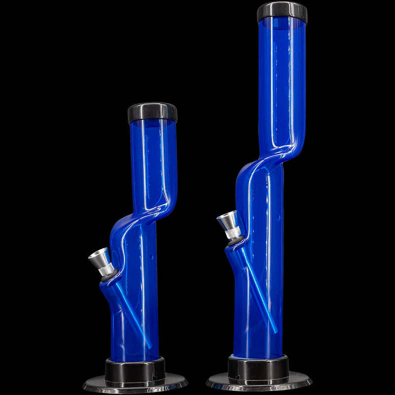 JM Enterprises 9-12" Acrylic Kink Neck Bong - Multiple Colors JM Enterprises