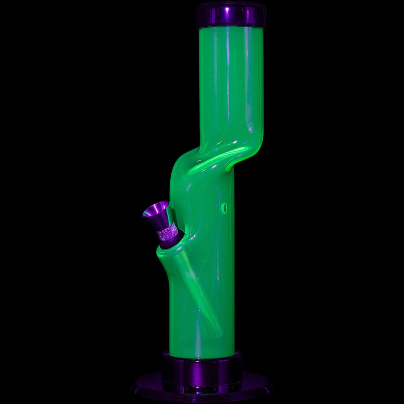 JM Enterprises 9-12" Acrylic Kink Neck Bong - Multiple Colors JM Enterprises