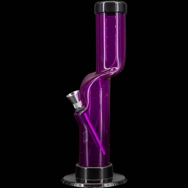 JM Enterprises 9-12" Acrylic Kink Neck Bong - Multiple Colors JM Enterprises